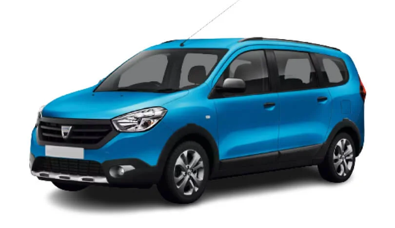 Lei en Dacia Lodgy (Manuell, 1.6 L Bensin, 7 Seter) på Gran Canaria