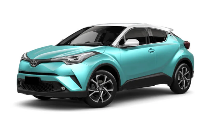 Lei en Toyota C-HR Hybrid (Automatisk, 2.0 L Bensin, 5 Seter) på Tenerife